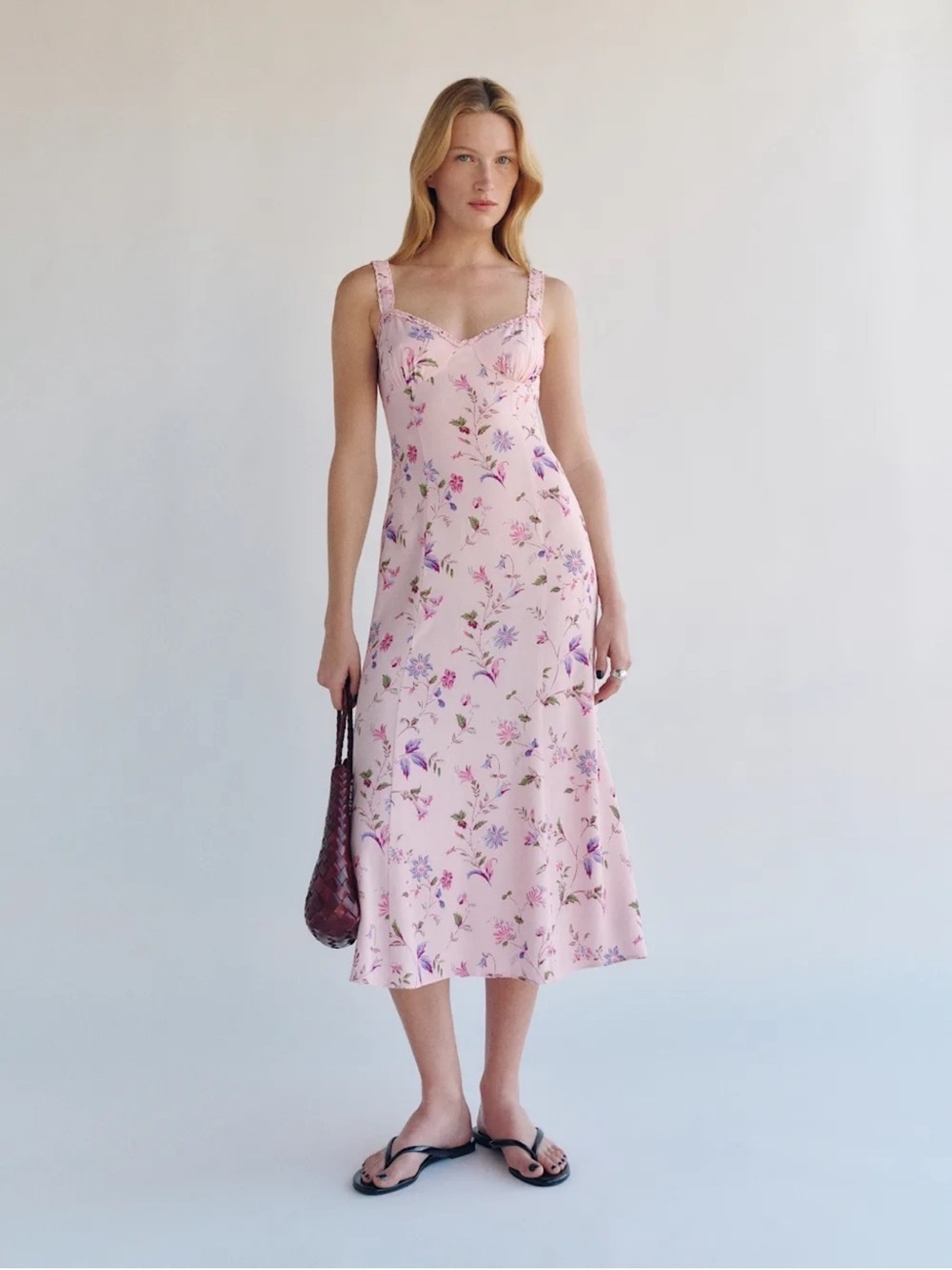 NWT Reformation Tully Dress STELLA size 0